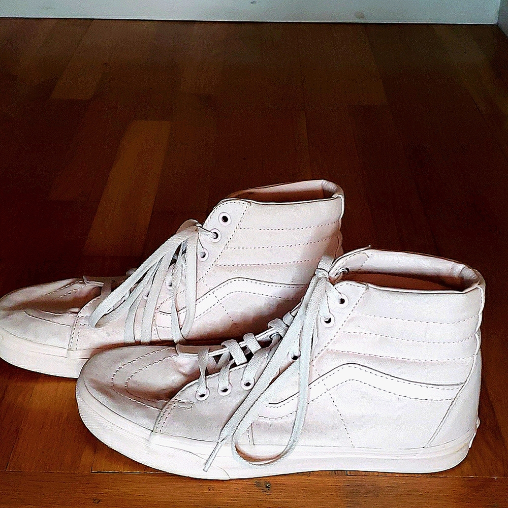 High Top Baby Pink Vans